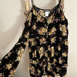 No shoulder Long Sleeve Dress